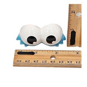 Eye w/ Blue Lash Piece - Replacement Toy Part For Mrs Potato Head - Standard
